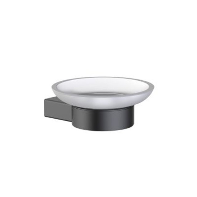 Σαπουνοθήκη Μπάνιου Gun Metal Artemis A0350845 Karag