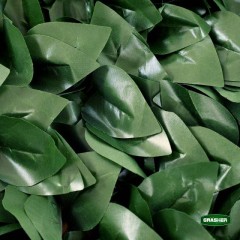 Φυλλωσιά Συνθετική με Πέργκολα Ξύλινη Πράσινο Σκούρο 1x2m Grasher