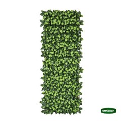 Φυλλωσιά Συνθετική με Πέργκολα PVC Πράσινη Ανοιχτή Δίχρωμη 0.90x1.80m Grasher