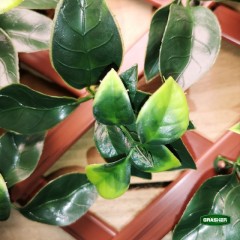 Φυλλωσιά Συνθετική με Πέργκολα PVC Πράσινη Ανοιχτή Δίχρωμη 0.90x1.80m Grasher