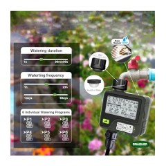 Προγραμματιστής Ποτίσματος Ψηφιακός WT6085 GRASHER 