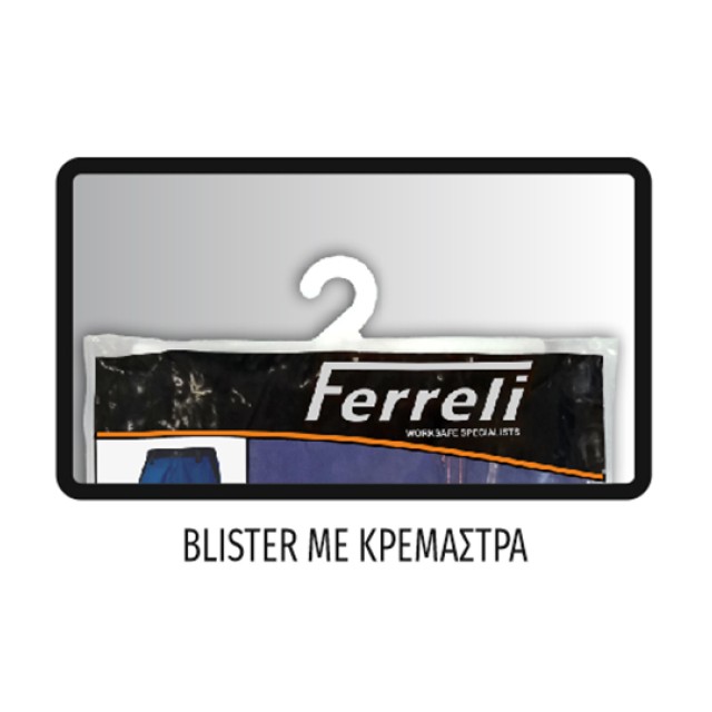 Παντελόνι Εργασίας Bizaro Γκρι-Πορτοκαλί Ferreli L