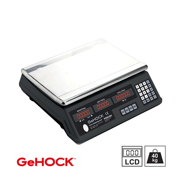 Digital Table Scale Black GeHock