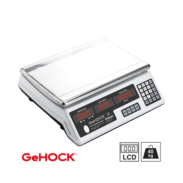 Digital Table Scale White GeHock