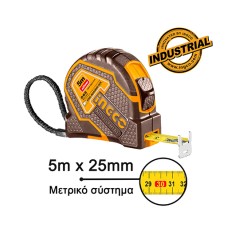 Μετροταινία Profi 5m x 25mm Ingco