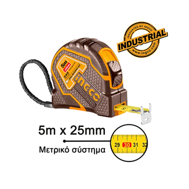 Μετροταινία Profi 5m x 25mm Ingco