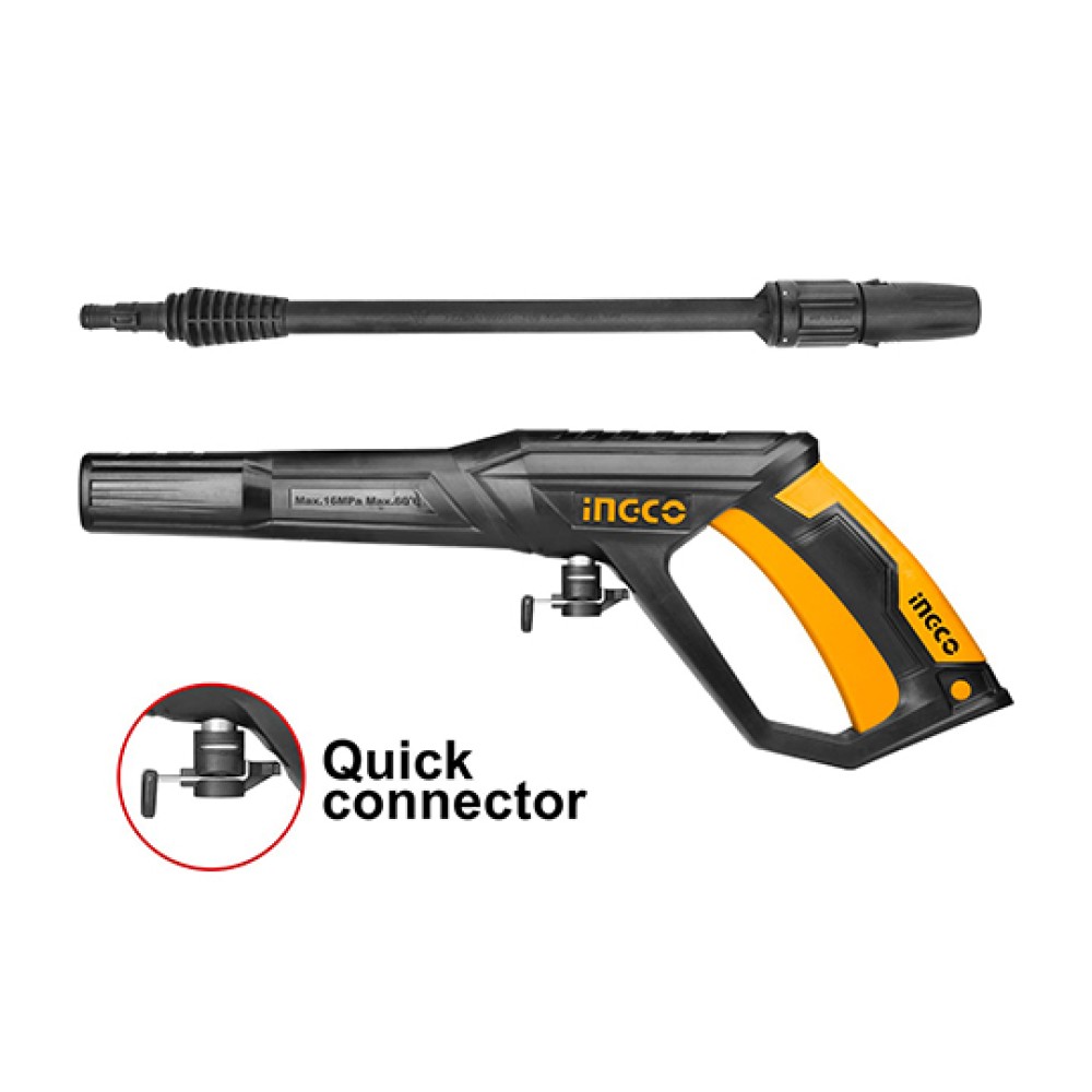 Pressure Washer Gun with Quick Connector Ingco 