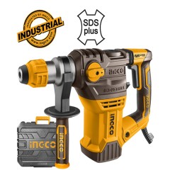 Πιστολέτο Περιστροφικό Κρουστικό Ηλεκτρικό 1500W SDS Plus Ingco