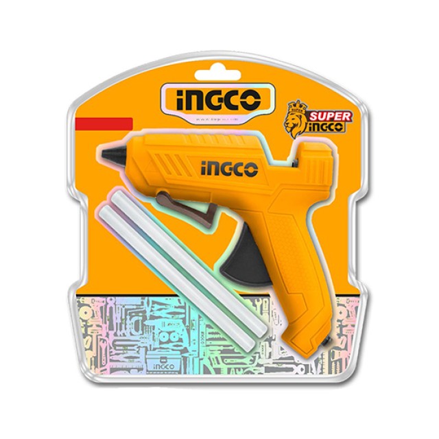 Πιστόλι Θερμόκολλας Ηλεκτρικό Max 100W Ingco