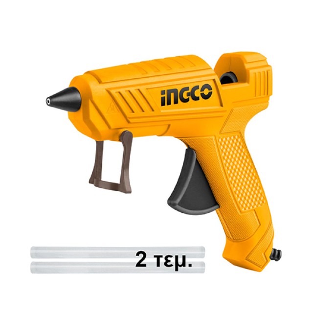 Πιστόλι Θερμόκολλας Ηλεκτρικό Max 100W Ingco