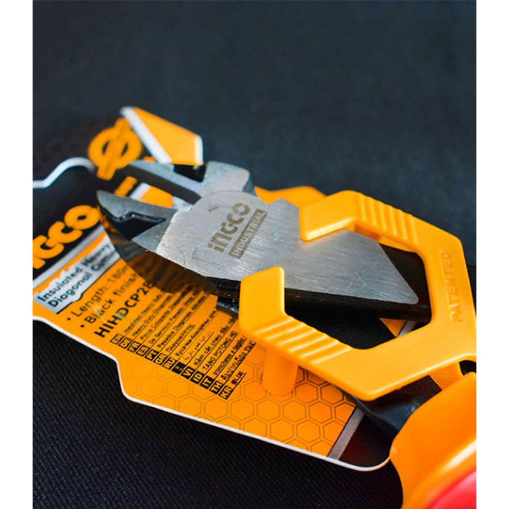 Πλαγιοκόπτης Ηλεκτρολόγου VDE 18cm Ingco