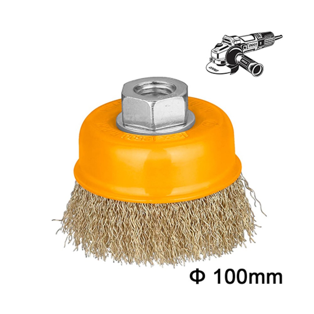 Angle Grinder Wire Brush M14  100mm Ingco