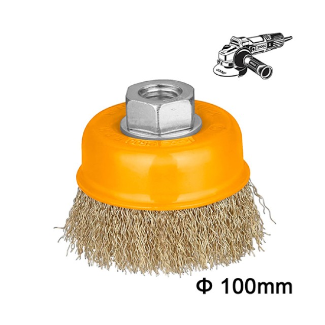 Angle Grinder Wire Brush M14  100mm Ingco