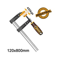 Heavy Duty Working Clamp 120x800mm Ingco