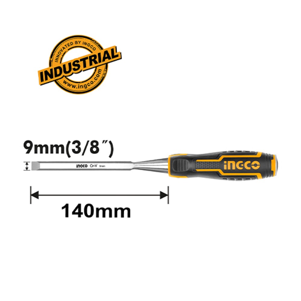 Σκαρπέλο Ξύλου 9mm Ingco