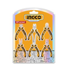 Mini Pliers Set 11.5cm 6pcs Ingco
