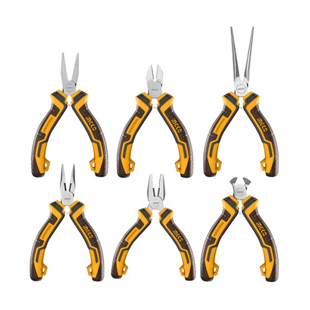 Mini Pliers Set 11.5cm 6pcs Ingco
