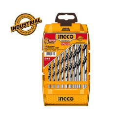 Σετ Τρυπάνια Μετάλλου HSS 2-10mm 9 τμχ Ingco