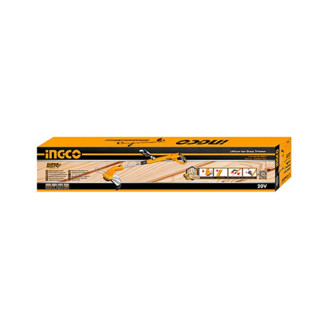 Cordless Brush Cutter 20V Li-Ion Solo Ingco