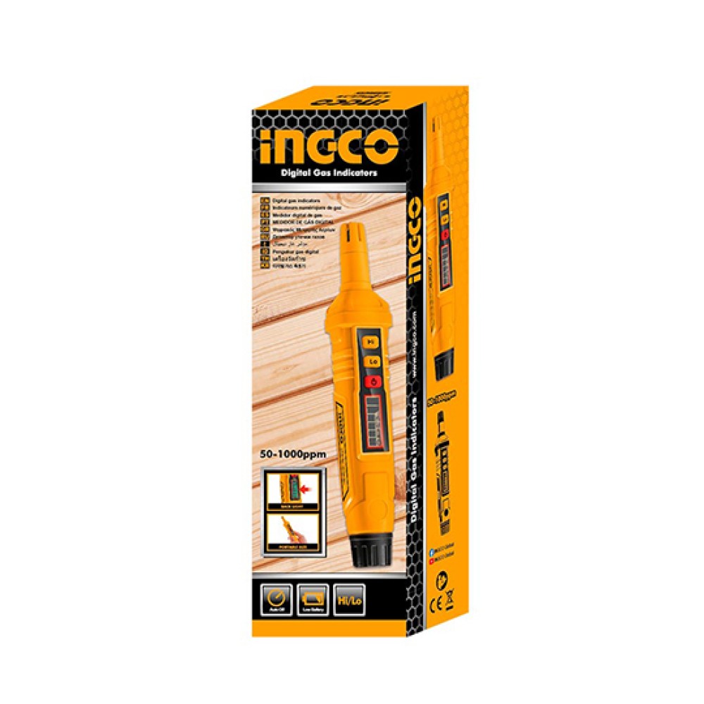 Ανιχνευτής Διαρροής Αερίων Τύπου Στυλό Ingco