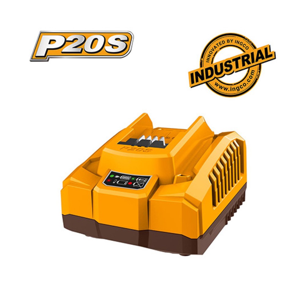 Fast Battery Charger 20V 4A Ingco
