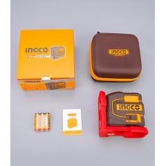 Αυτοαλφαδιαζόμενο Πράσινο Laser Σταυρού 2 Ακτίνων Ingco