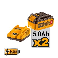 Σετ Πιστόλια Θερμού Αέρα COSLI250801E Ingco