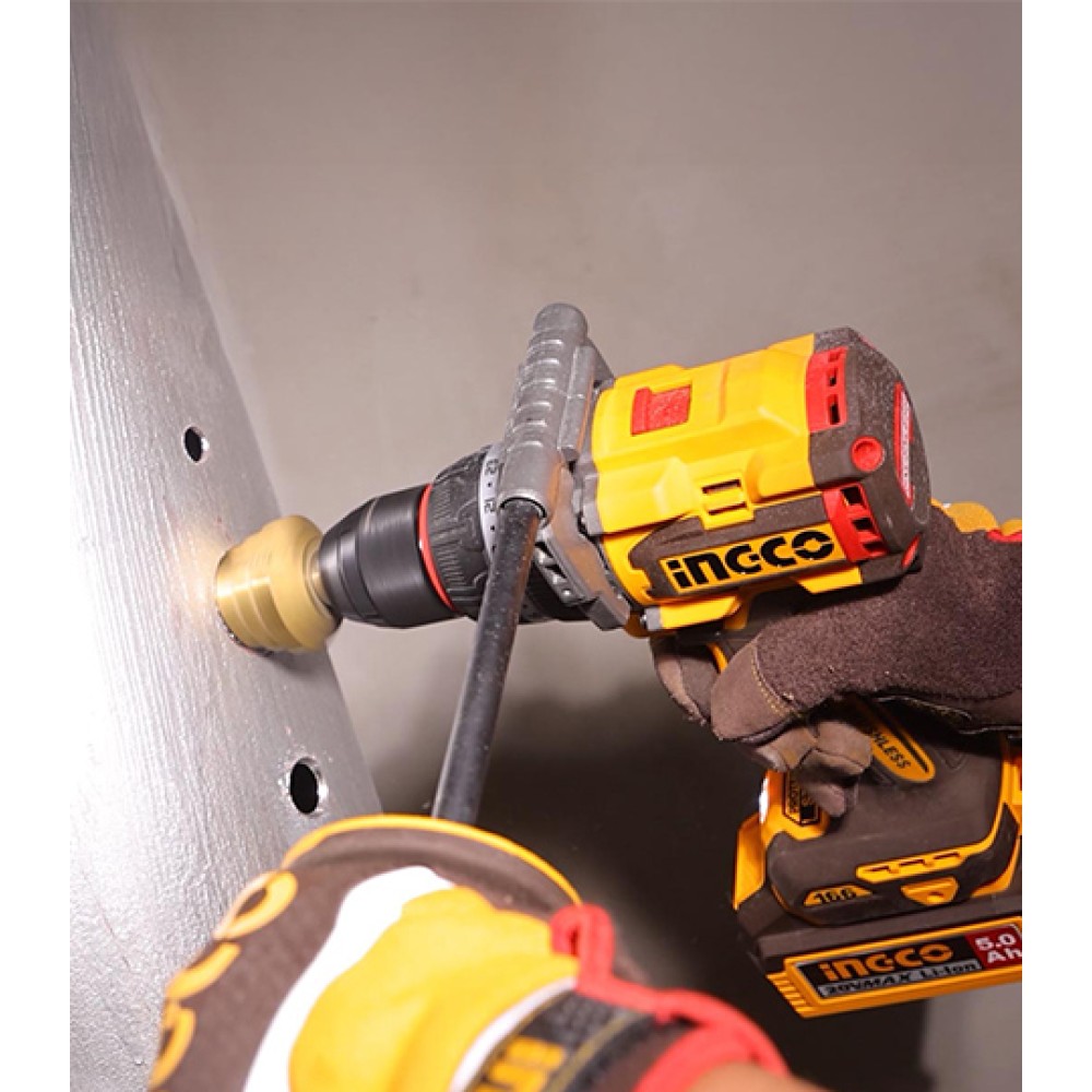Cordless Compact Impact Drill Driver CIDLI201668E 20V Li-Ion 166Nm with Jacobs Chuck Ingco