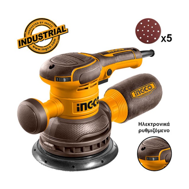 Τριβείο Έκκεντρο Περιστροφικό 450W Φ 150mm Ingco