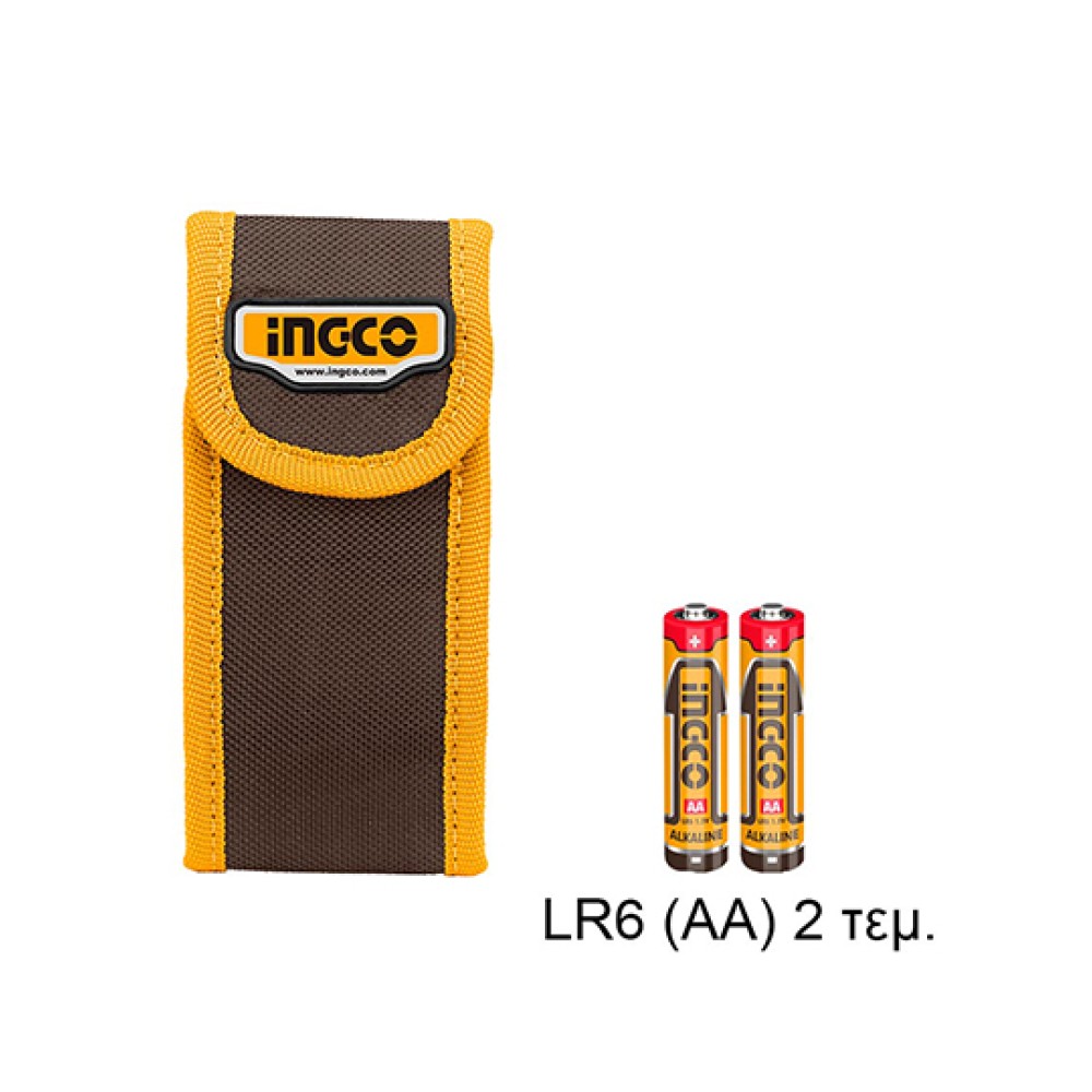 Μετρητής Αποστάσεων Laser 100m Ingco