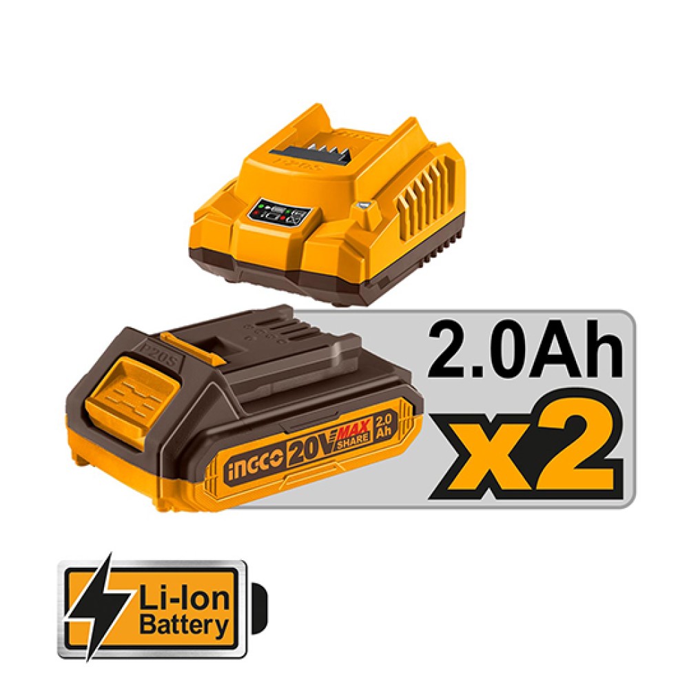 Αλυσοπρίονο Μίνι Μπαταρίας CGSLI20686 Ingco