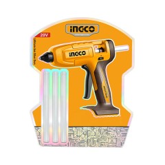 Πιστόλι Θερμόκολλας Μπαταρίας 20V Li-Ion Ingco SOLO