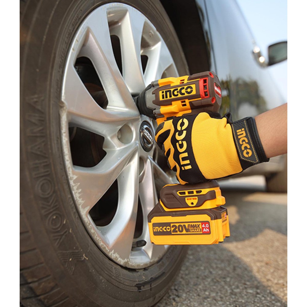 Μπουλονόκλειδο Κρουστικό Μπαταρίας CIWLI2050E Ingco