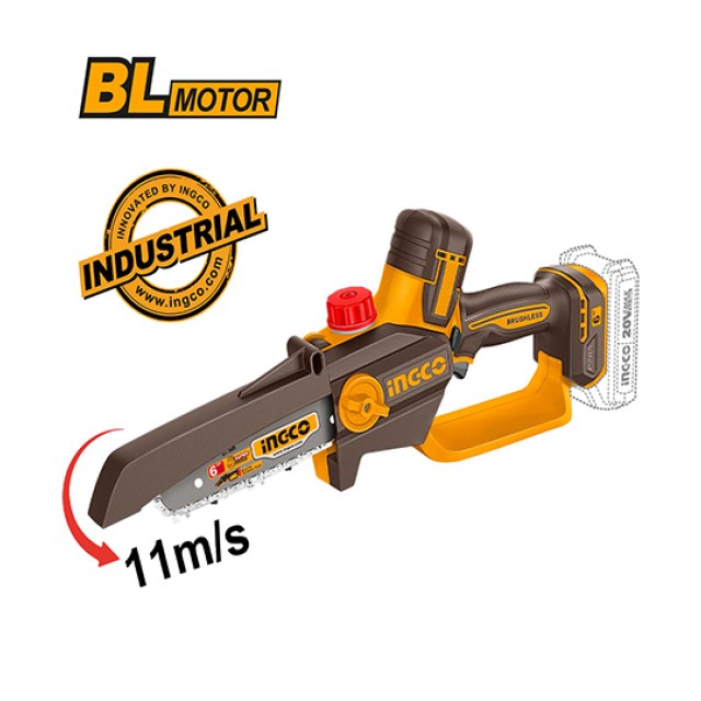 Σετ Εργαλεία Κήπου Μπαταρίας με 2τμχ Ingco