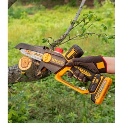 Σετ Εργαλεία Κήπου Μπαταρίας με 2τμχ Ingco