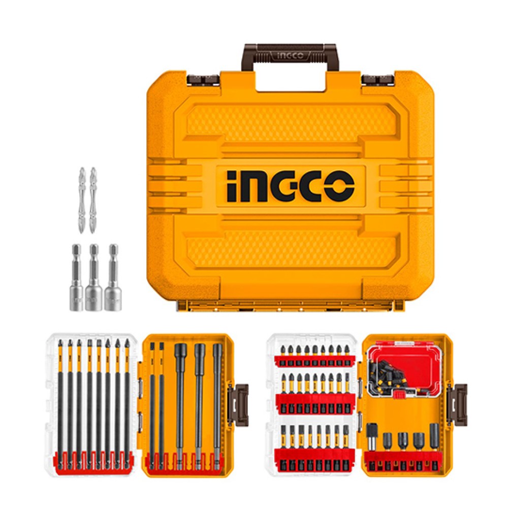 Σετ Κατσαβίδι Παλμικό Μπαταρίας COSLI250784E Ingco