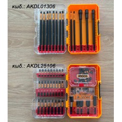 Σετ Κατσαβίδι Παλμικό Μπαταρίας COSLI250784E Ingco