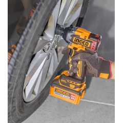 Μπουλονόκλειδο Κρουστικό Μπαταρίας CIWLI2055E 20V Li-Ion 550-700Nm με AI Ingco