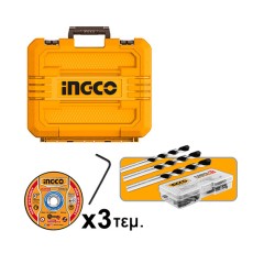 Σετ Εργαλεία Μπαταρίας 20V Li-Ion 2τμχ Ingco