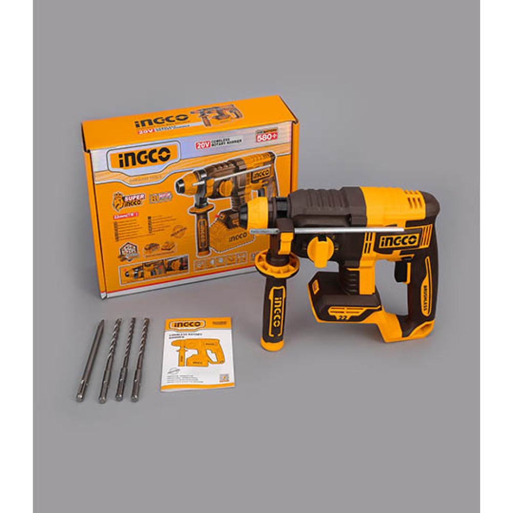 Cordless Rotary Hammer Drill 20V Ingco SOLO