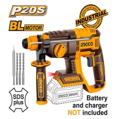 Cordless Rotary Hammer Drill 20V Ingco SOLO