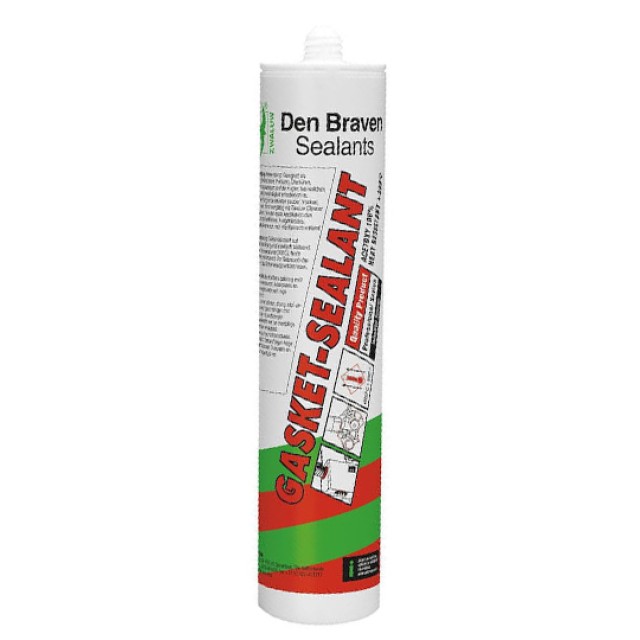 Σιλικόνη για Φλάτζες Gasket-Sealant Κόκκινη 280ml Den Braven