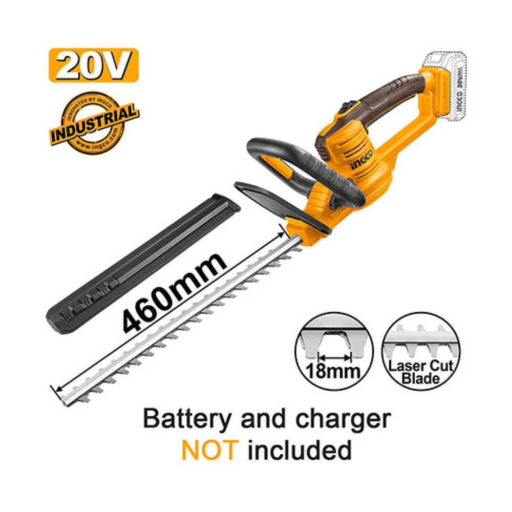 Μπορντουροψάλιδο Μπαταρίας 20V Li-Ion CHTLI20018E Ingco SOLO