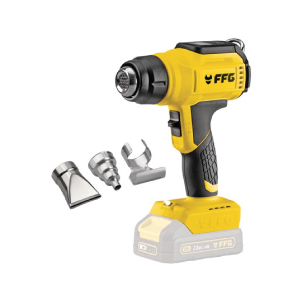 Πιστόλι Θερμού Αέρα Μπαταρίας HG 550-LCD 18V PRO FFG SOLO