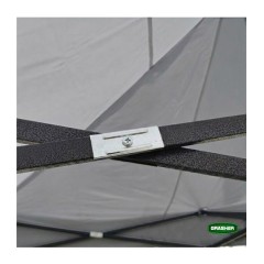 Κιόσκι Κήπου Πτυσσόμενο Γκρι 420D 3x3m Grasher