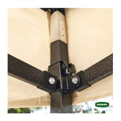 Κιόσκι Κήπου Πτυσσόμενο Μπεζ 420D 3x4.5m Grasher