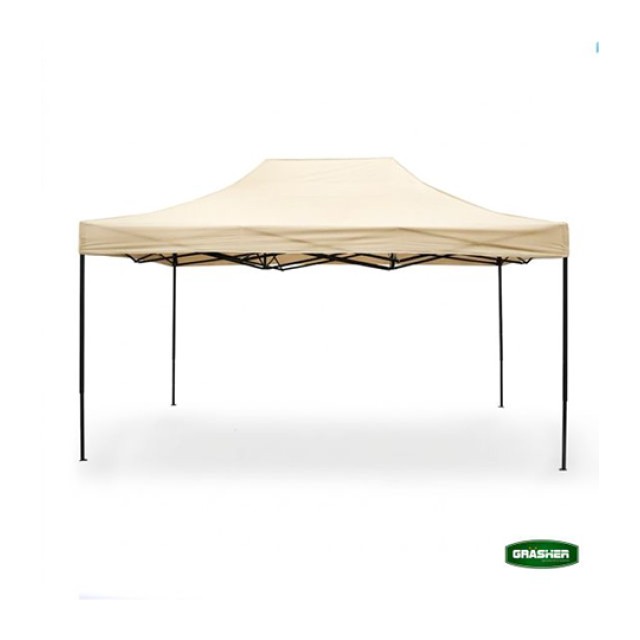Κιόσκι Κήπου Πτυσσόμενο Μπεζ 420D 3x4.5m Grasher