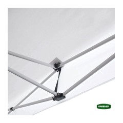 Κιόσκι Κήπου Πτυσσόμενο Λευκό 800D 3x3m Grasher