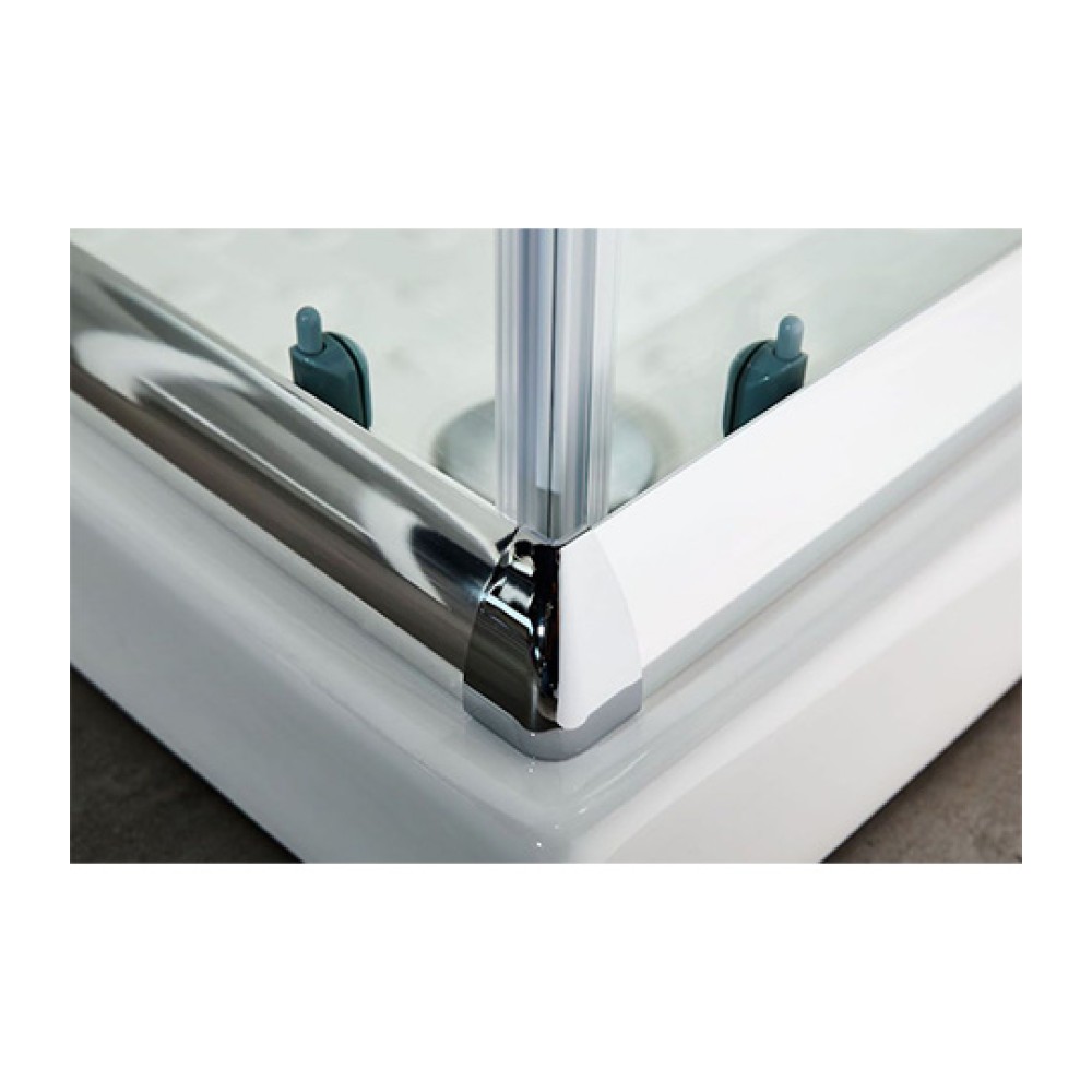 Καμπίνα Ντους Τετράγωνη Frosted 100x100cm New Tema