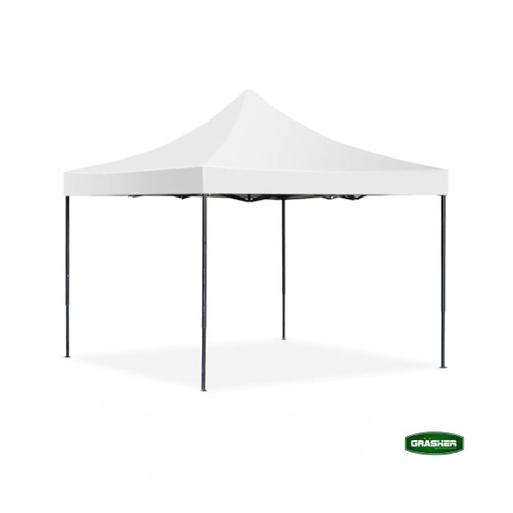 Κιόσκι Κήπου Πτυσσόμενο Λευκό 420D 3x3m Grasher